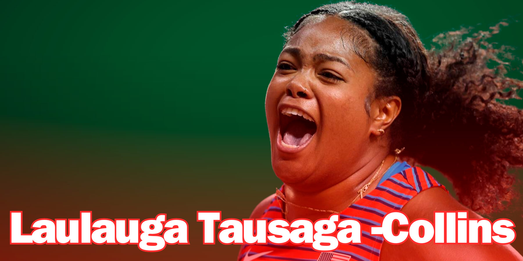 Laulauga Tausaga-Collins até o título mundial de disco